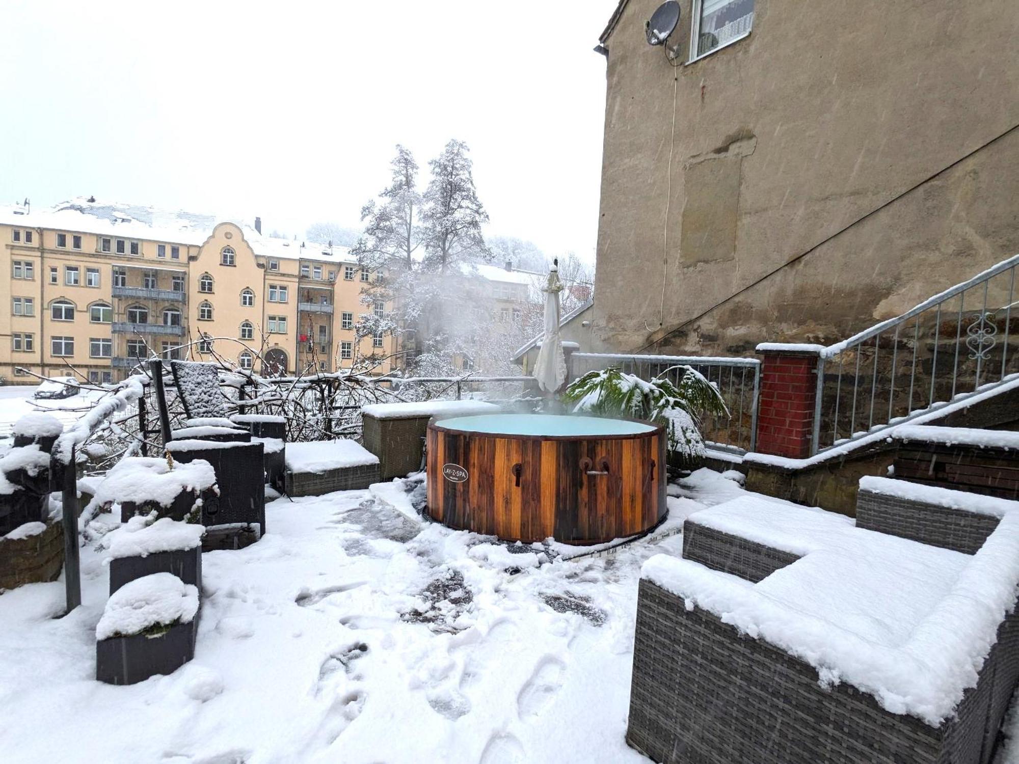 Zi1 - Urlaubsmagie - Erholung Mit Whirlpool & Sauna Зебніц Екстер'єр фото