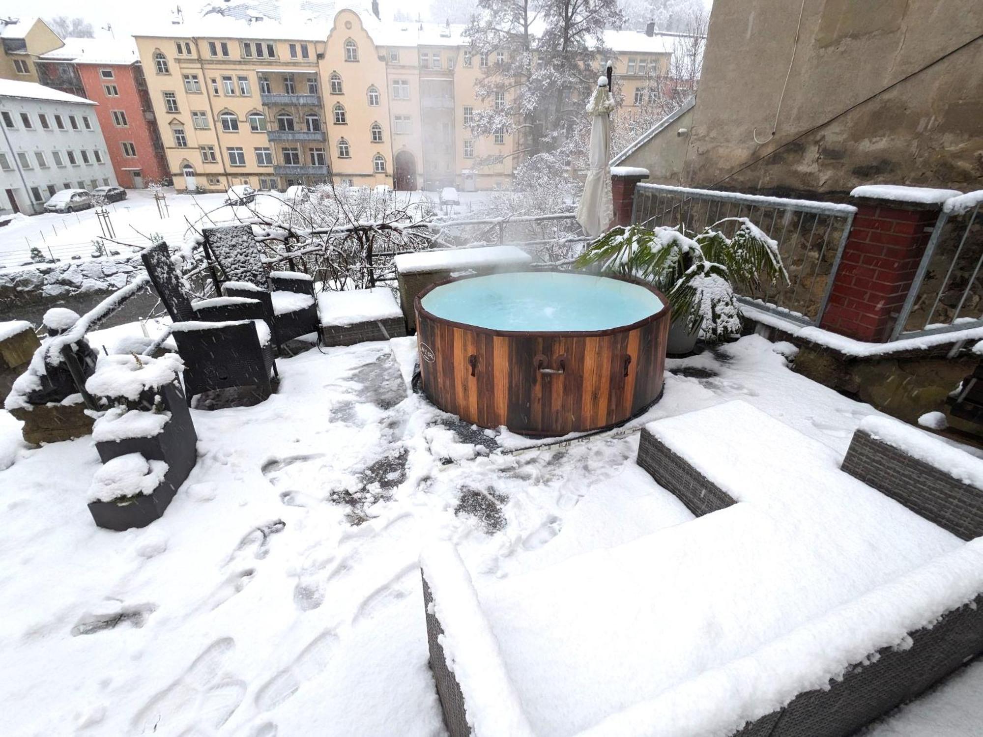 Zi1 - Urlaubsmagie - Erholung Mit Whirlpool & Sauna Зебніц Екстер'єр фото