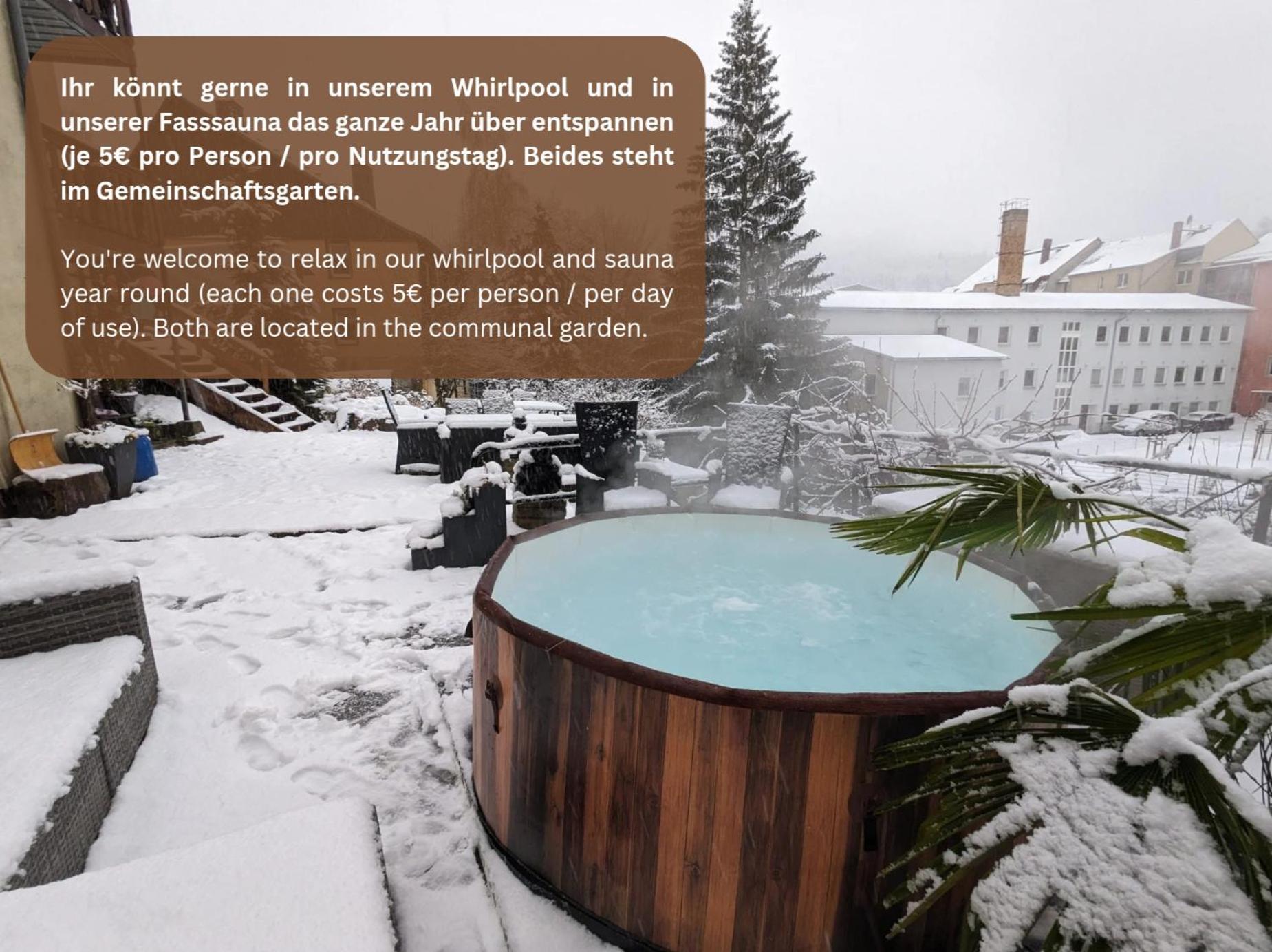 Zi1 - Urlaubsmagie - Erholung Mit Whirlpool & Sauna Зебніц Екстер'єр фото